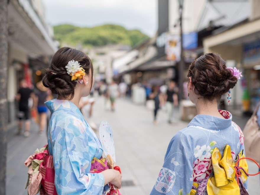 【浴衣セット・着付け付】CHIC TOKYO STAY ~日本橋・人形町で街巡り~(女性用プラン)