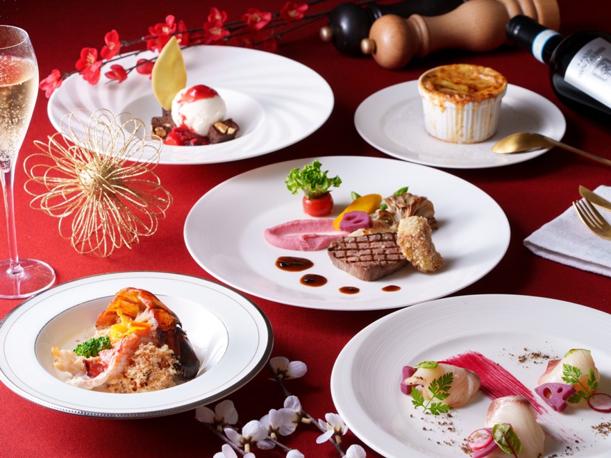 ＊THE Club会員専用プラン＊【年末年始限定】幻想的なライトアップ煌めく”ひかりの森”と楽しむフレンチディナー付