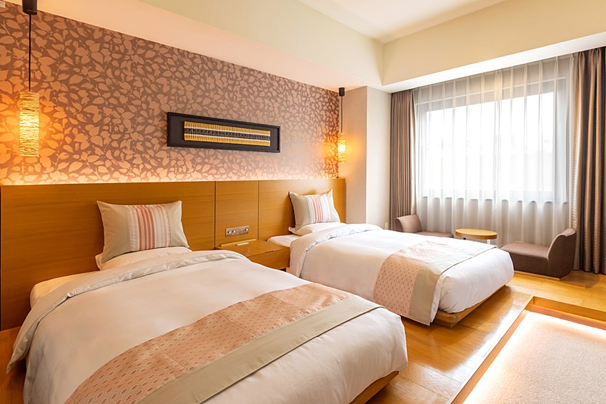 【ザ クラブ会員様限定】博多織や博多曲物を取り入れた「伝統工芸ルーム」（朝食付）