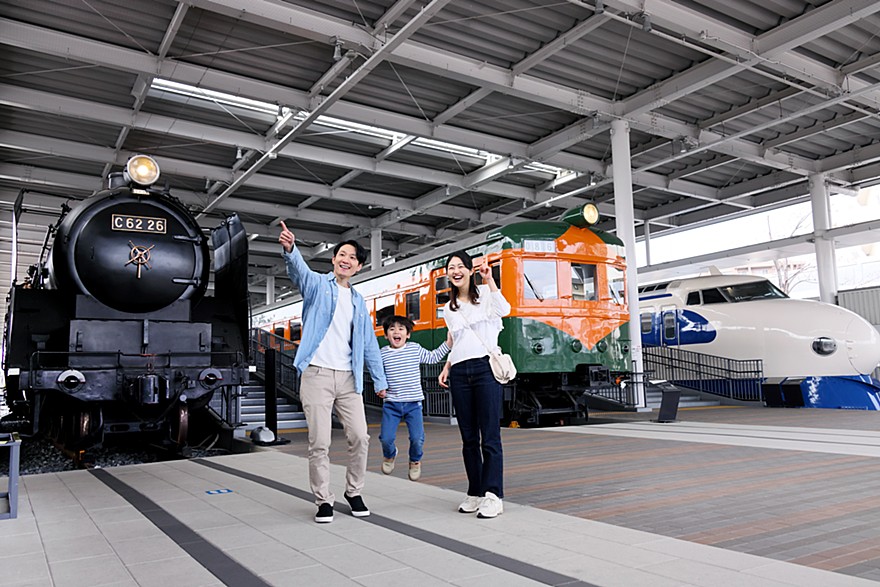 <京都鉄道博物館入館券付>SLや新幹線などを見て、触って、いろいろ体験!鉄道満喫プラン◆朝食付◆